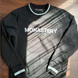 Black Crew Neck Sweatshirt